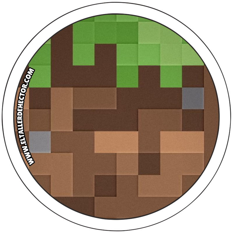Toppers de Minecraft - El Taller de Hector
