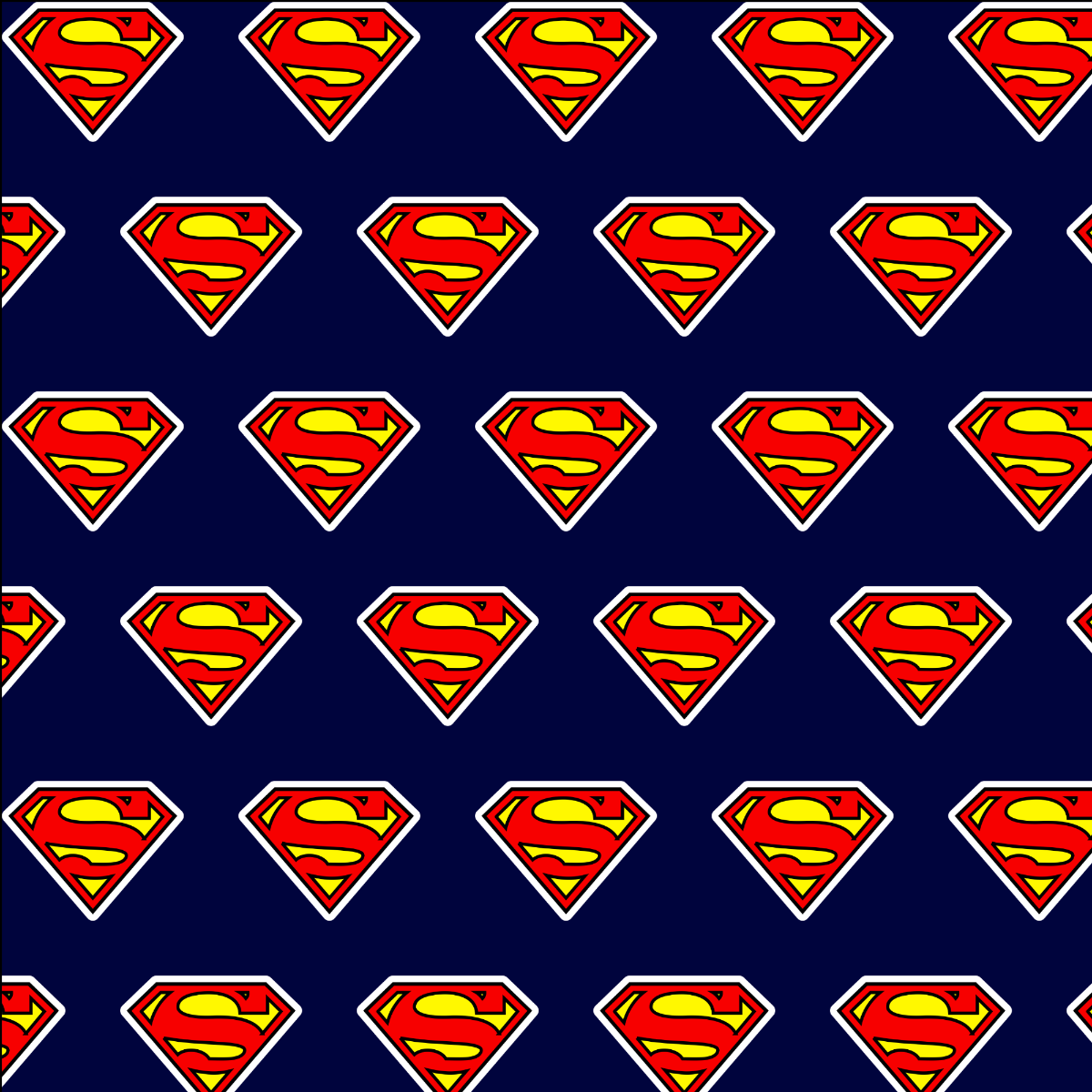 Etiqueta superman el taller de hector